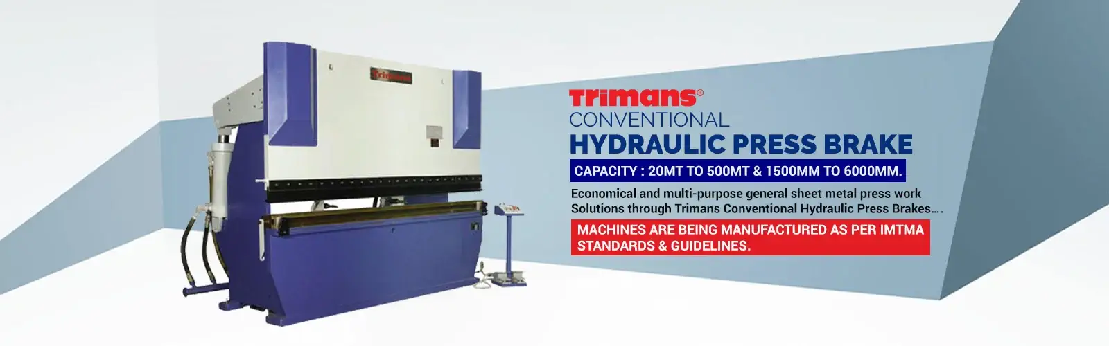 Conventional Hydraulic Press Brake Machine